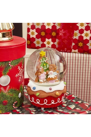 Karaca Home New Year Yılbaşı Cupcake Müzikli Yılbaşı Kar Küresi