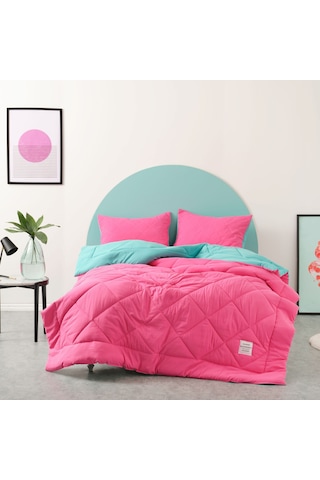 Karaca Home Smart Comfort Raspberry Çift Kişilik Yorgan Seti Fuşya