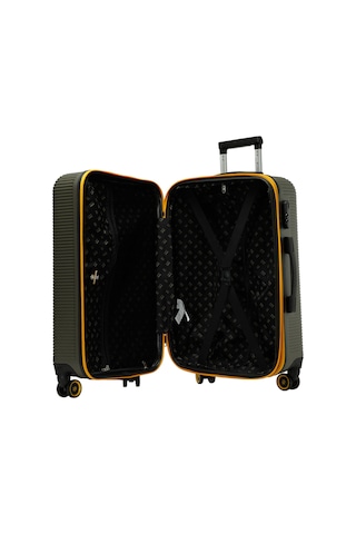 Lumberjack Barselona -b Abs 5pr Haki Unisex Büyük Boy Valiz Haki