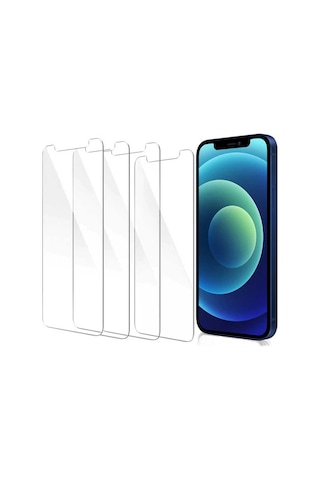 Apple Uyumlu iPhone 13 Mini Mkst Nano Micro Temperli Ekran Koruyucu - Şeffaf
