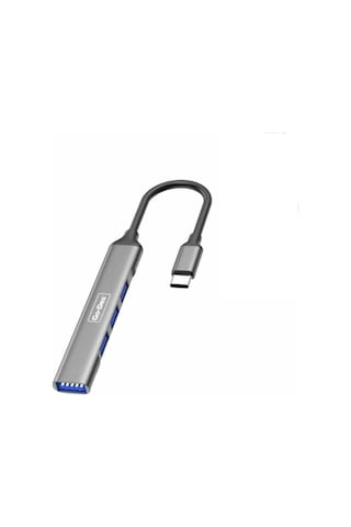 Go Des GD-UC702 Type-C Hub 4 in 1 USB Çoğaltıcı Adaptör Çoklu USB İstasyonu Tak & Çalıştır - ZORE-258911