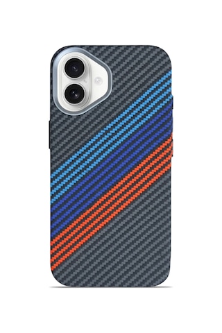 Carbonaır Magforge Elite Apex Velocity Apple Uyumlu iPhone 17 Magsafe Karbon Kılıf Apex Velocity