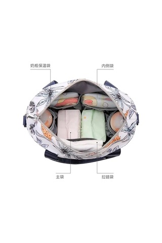 Jialan Bebek Bakım Çantası Mumya Bebek Bezi Çantaları Büyük Çok Renkli