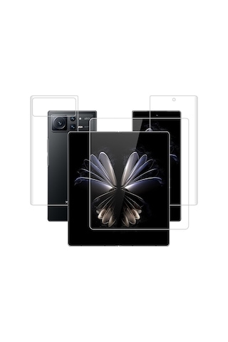 Microcase Xiaomi Mix Fold 2 Hydrogel Esnek Ön Arka Koruma Filmi
