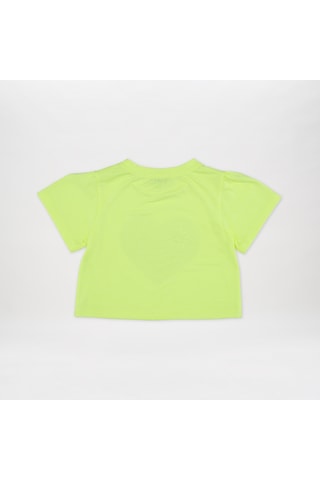 Panço Kız Çocuk Baskı Detaylı T-shirt 2411gk05004-4454 001