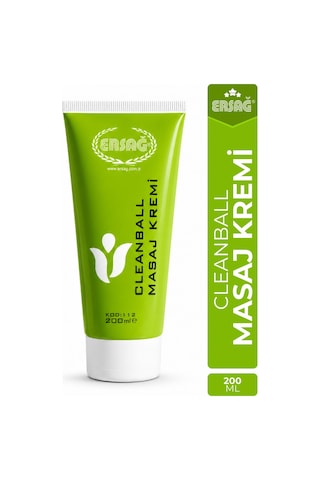 Ersağ Cleanball Masaj Kremi 200 ML