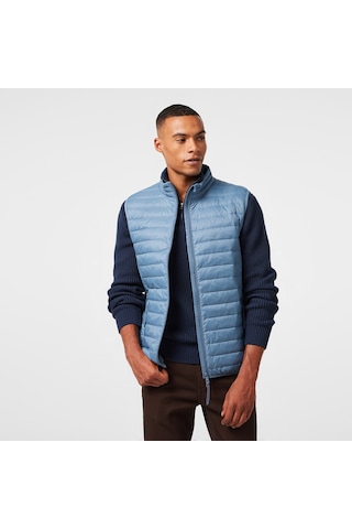 Nautica Erkek Mavi Kaz Tüyü Yelek Düz J47128t Mavi