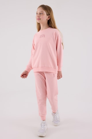 U.S. Polo Assn. U.s. Polo Assn Kız Çocuk Pembe Eşofman Takımı Us2320-c-v2 Pembe