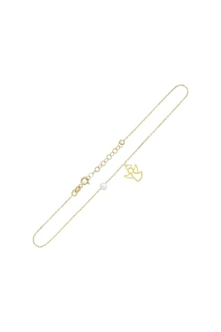 Altın Incili Melek Halhal As17Hl Altınsepeti Sarı