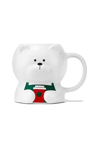 Starbucks Barista Tasarımlı Kupa Mug Yılbaşı Özel 355 Ml Beyaz