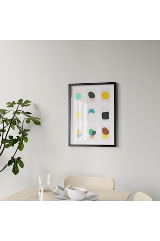 Siyah Çerçeve, Siyah, 46x61 Cm