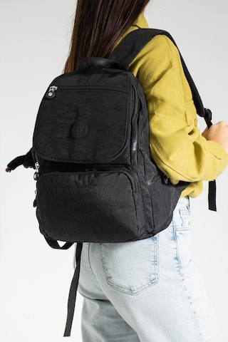 Baginn Kadın Günlük Sırt Çantası Önde Sırt Çantası Kapaklı Model 37 27 Cm 001
