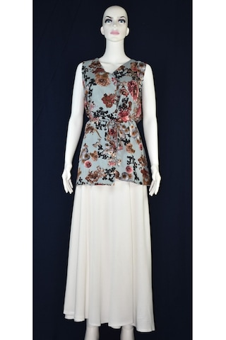 Kimono & Anvelop Etek Takım Beyaz