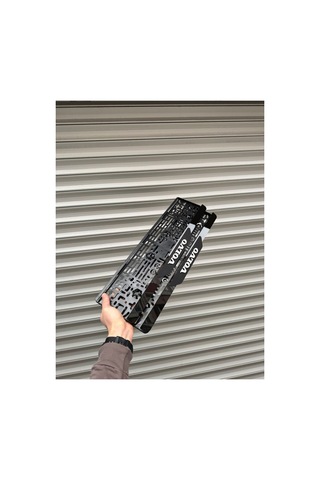 Vipplaka Volvo Uyumlu Ortası Mat Plakalık - 849661330
