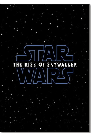 Cakasepetim Star Wars The Rise Of Skywalker Logo Ahşap Mdf Tablo