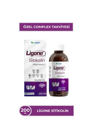 Ligone Sitikolin Magnezyum 200 ML