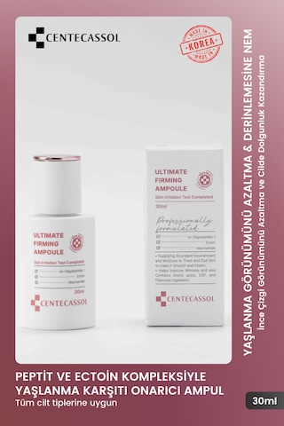 Centecassol Peptit ve Ectoin Kompleksiyle Ampul Serum 30 ML