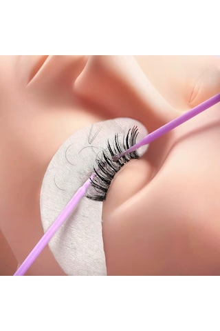 Micro Brush İpek Kirpik Ve Blading Fırçası 100lü