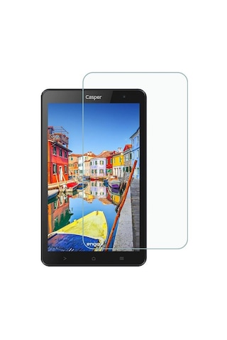 Casper Uyumlu Via S38 Plus 8" Ekran Koruyucu Flexible Nano