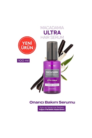 Kundal Macadamia Ultra Hair Serum Amber Vanilla 100 ML