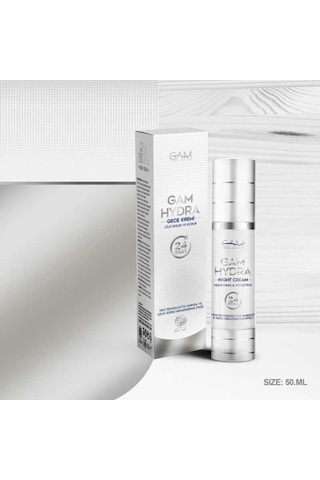 Gam Hydra Night Nemlendirici Gece Kremi 50 ML