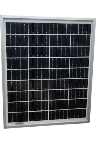 Ortec Solar 25 Watt Monokristal Güneş Paneli