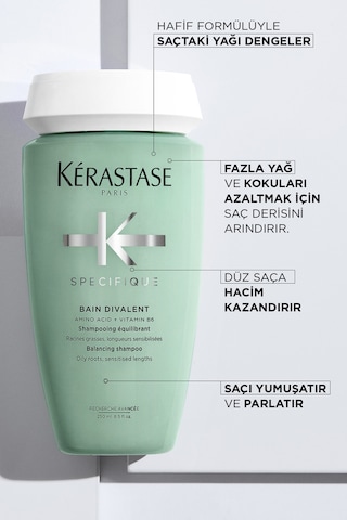 Kerastase Specifique Bain Divalent Yağlanma Karşıtı Şampuan 250 ML