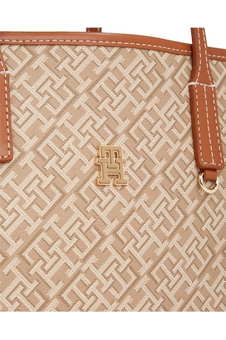 Th Monoplay Leather Mını Tote Kadın Yeşil Çanta - Aw0aw17415 Yeşil