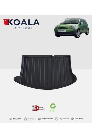 Ford Fiesta Hatchback 2002-2008 3d Bagaj Havuzu