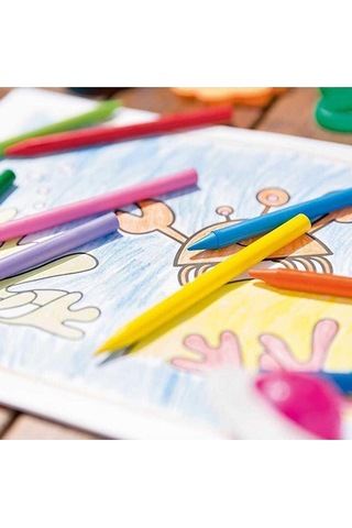 Bic Kids Plastidecor Silinebilir Elleri Kirletmeyen Pastel Boya  24 Renk