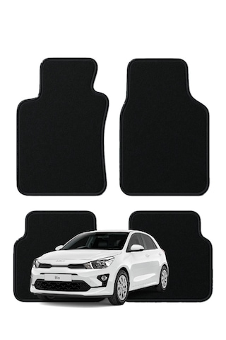Kia Rio 4. Nesil 2018-2023 Özel Kesim Tam Uyumlu Lüx Oto Halı Paspas , Kia Paspas , Kia Halı Paspas , Kia Rio Paspas , Rio Paspas