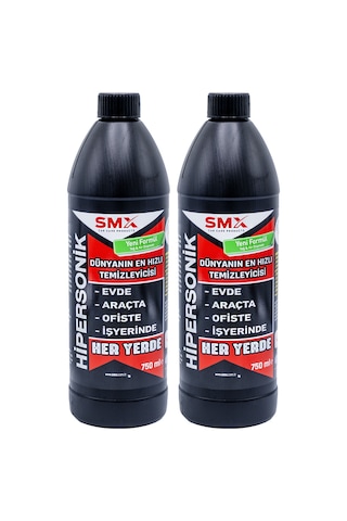 Hipersonik - Dünyanın En Hızlı Temizleyicisi 2 Adet 750 Ml