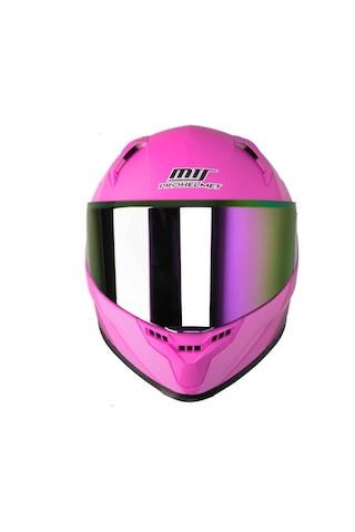 Mts M-910 Lady Kapalı Motosiklet Kaskı Fuchsia