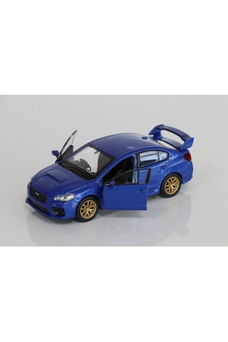 Welly 1:36 Subaru İmpreza Wrx Diecast Model Araba Beyaz