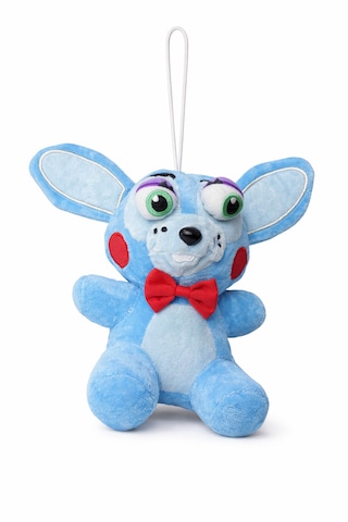 Mavi Peluş Figür 20 Cm Yumuşak, Hafif, Askılı Oyuncak Açık Mavi
