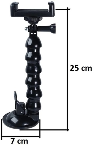 Pratik Akrobat Vantuzlu Teleskobik Telefon Tutucu 1