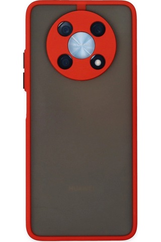 Newface Huawei Nova Y90 Kılıf Montreal Silikon Kapak Semeglbl - 40 - Kırmızı