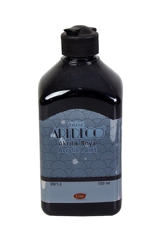 Artdeco Akrilik Ahşap Boyası 500 ML 3618 Siyah
