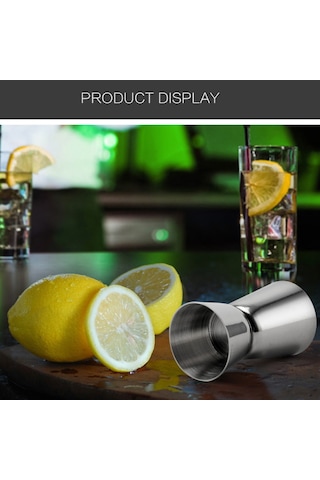 Vkemall 750ml Paslanmaz Çelik Kokteyl Shaker Seti - 7 Parça Profesyonel Araçlar: Bardağı, Kaşık, Buz Kırıcı, Ölçü, Pourer Ve Filtre