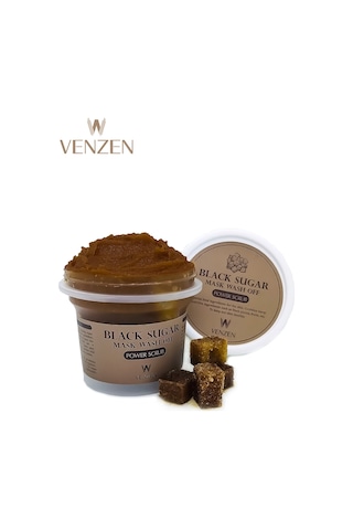 Black Sugar Yenileyici Yüz Bakım Peeling Maske, Black Sugar Wash Off Soft Scrub 100g
