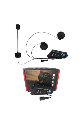 Mey İthalat Yeni Nesil Dinleme Ve Konuşma Özellikli Intercom Kask Kulaklığı 5.0 Bluetooth