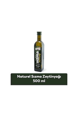Naturel Sızma Soğuk Sıkım Zeytinyağı 500 Ml Marasca Cam Şişe