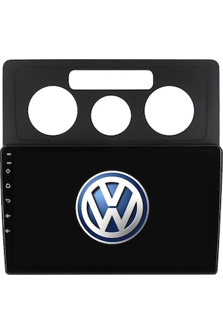 Volkswagen Caddy Manuel Klima Android Multimedya Sistemi 4-64 Cadence R18 2004-2015 Ön Kayıt Kamera li 9"