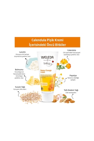 Weleda Organik Pişik Kremi 75 ML
