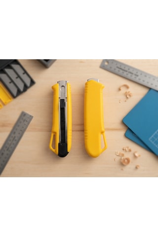 Noki Büyük Boy Profesyonel İş Güvenlikli Ergonomik Tasarım Maket Bıçağı