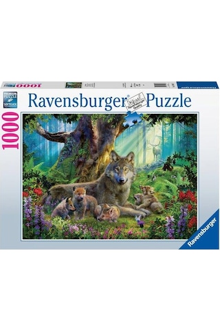 Ravensburger 1000 Parça Puzzle Wolves İn Forest 159871