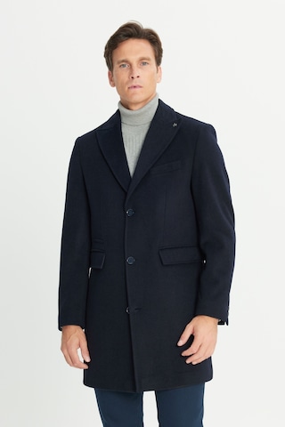 AC&Co / Altınyıldız Classics Erkek Lacı Yünlü Standart Fit Normal Kesim Palto Lacı