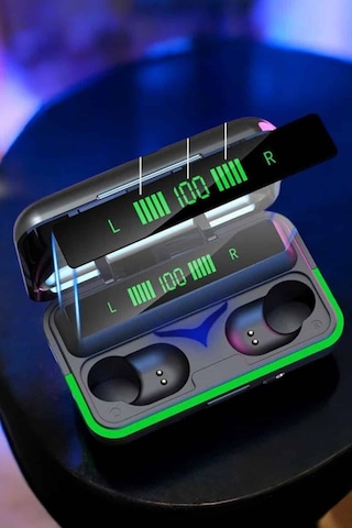 Powerbank Özellikli Kablosuz Bluetooth Kulaklık Rgb Işıklı Diğer