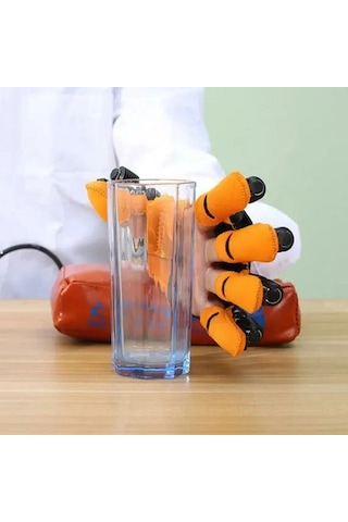 Syrebo Çocuk El Rehabilitasyon Robotu Parmak Eklem Disfonksiyonu Terapisi Ve Ayna Terapi C10 Çift