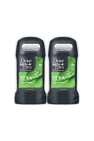 Dove Men +care Erkek Stick Deodorant Extra Fresh 50 Ml X2